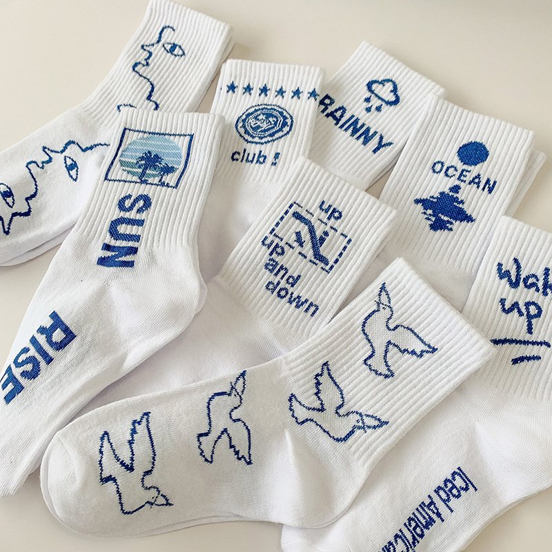 Soft & Breathable Mid-calf Socks for Men & Women