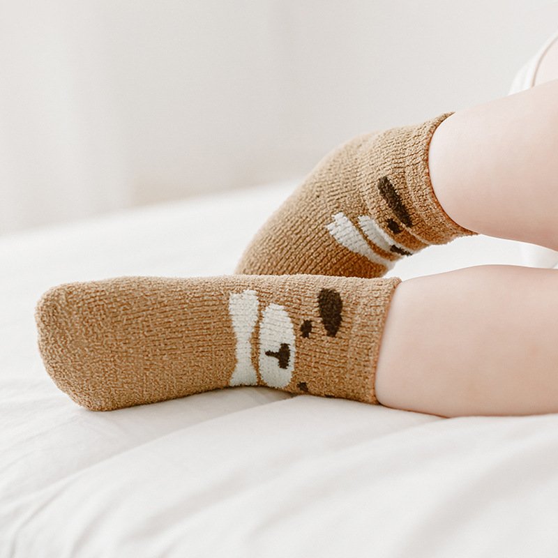Fun Animal Anti-Slip Socks for Kids