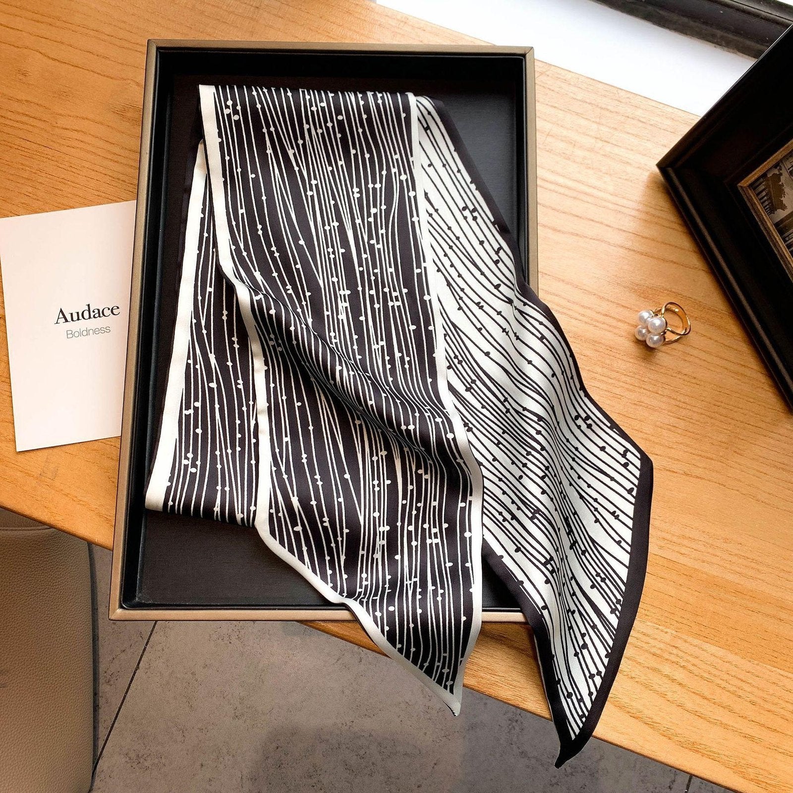 Thin Warm Hair Band Scarf for Women