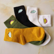 Women's Cartoon Dinosaur Socks