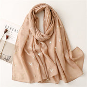 Soft Animal Print Scarf for Women