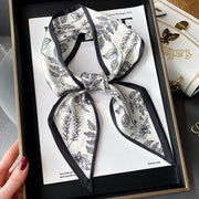 Personalized Long Floral Scarf for Women