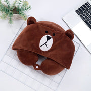 Cozy Cartoon Hat Pillow