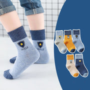 Comfy Unisex Kids' Socks Combed Cotton