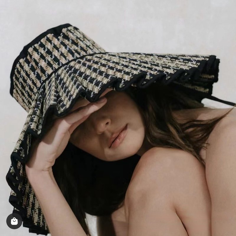 Sunscreen Straw Hat