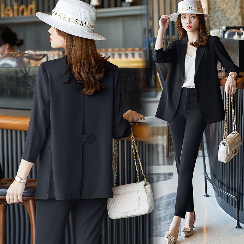Green Women's Elegant Leisure Jumpsuit Suit Business Casual Wear