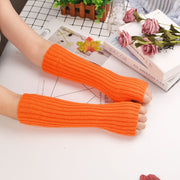 Warm Thermal Insulated Knitted Gloves for Women