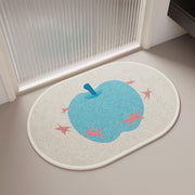 Simple Non-slip Water-absorbent Floor Mat - Soft Quick Dry Bath Rug for Bathroom Kitchen Entrance Doorway Home Decor