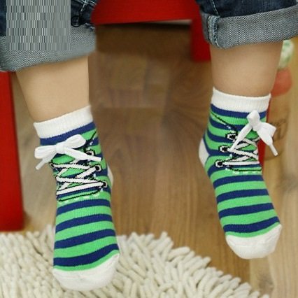 Soft Breathable Cotton Socks for Baby & Kids
