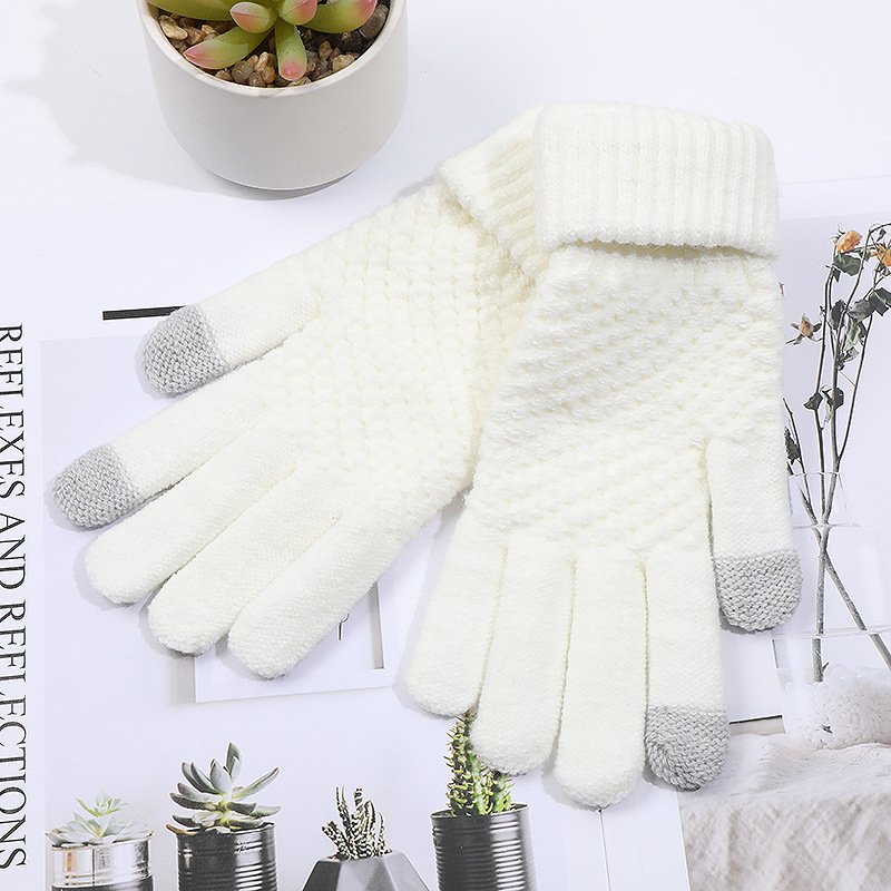 Touch Screen Cycling Gloves for Men & Women - Warm Fleece