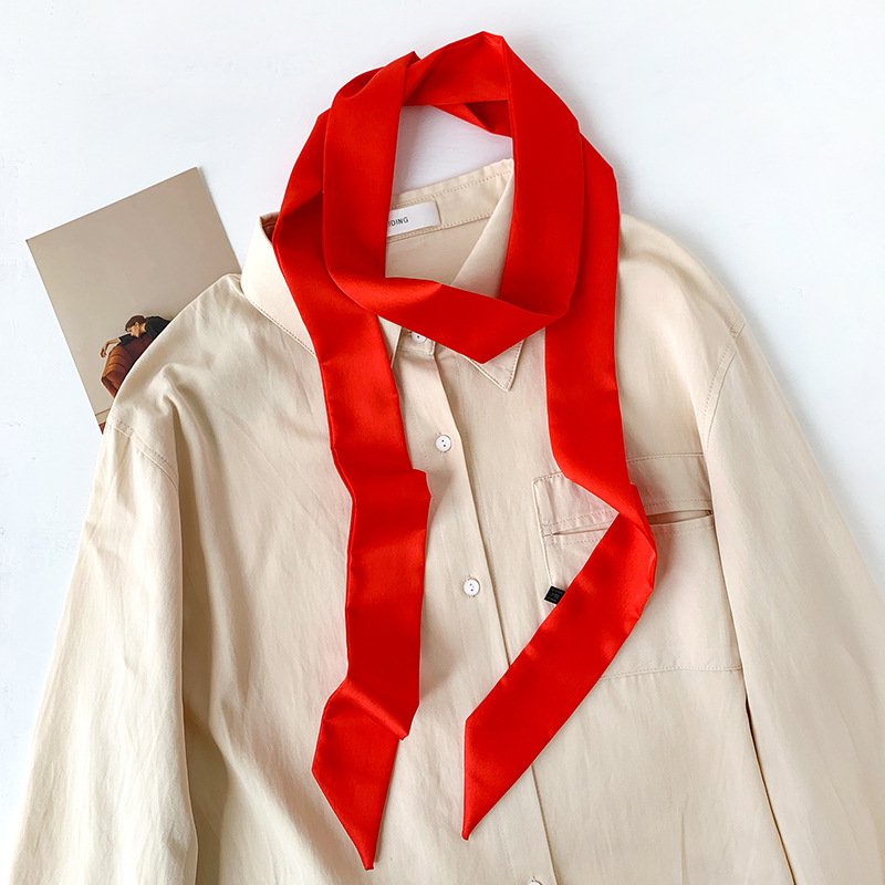 Beige to Deep Purple Thin Fashion Scarves