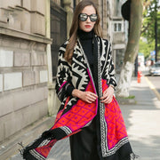 Classic Thickening Warm Shawl for Women