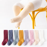 Long Tube Cotton Baby Socks for Spring Summer