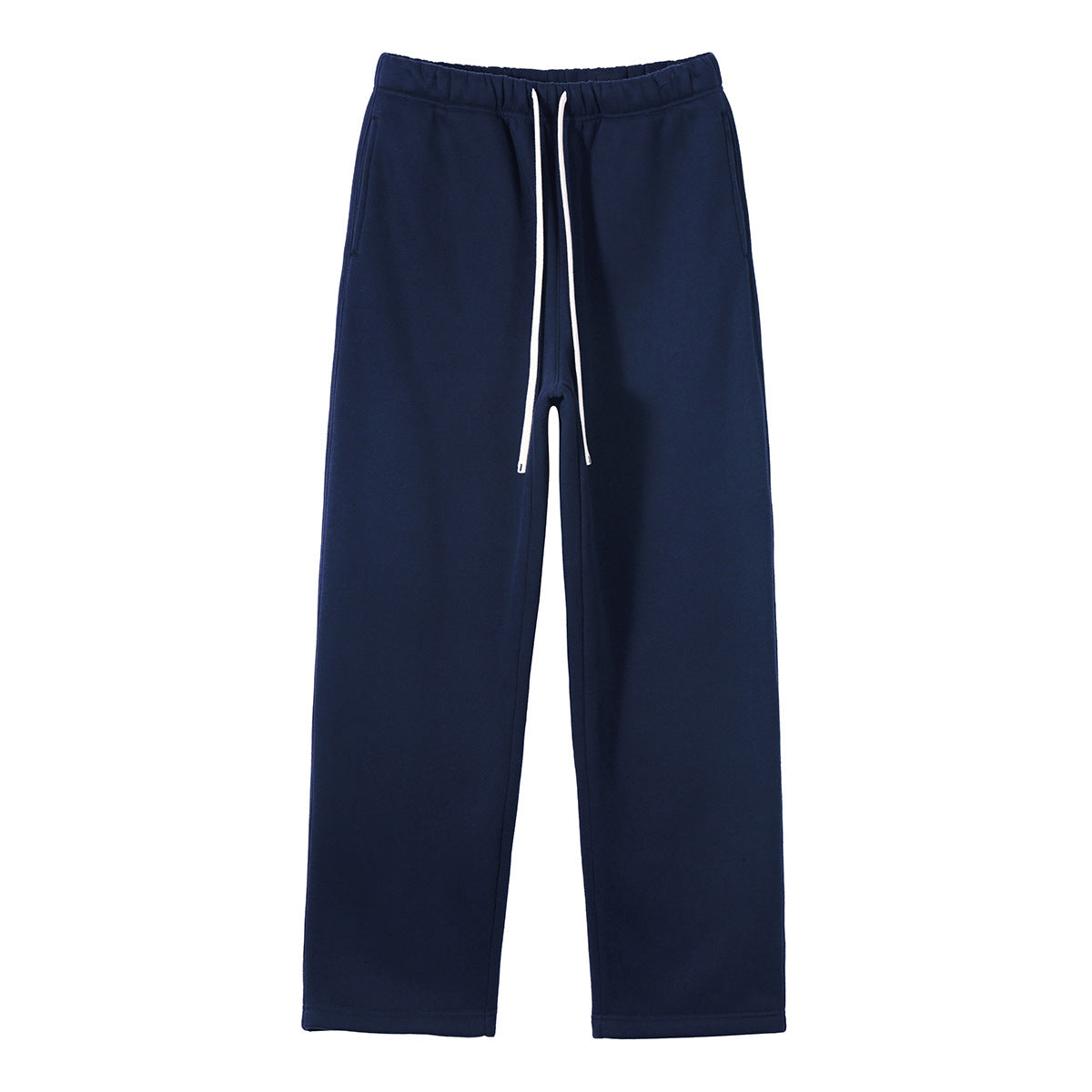 Men's Fleece-Lined Thickened Zip Sweatshirt & Pants Set