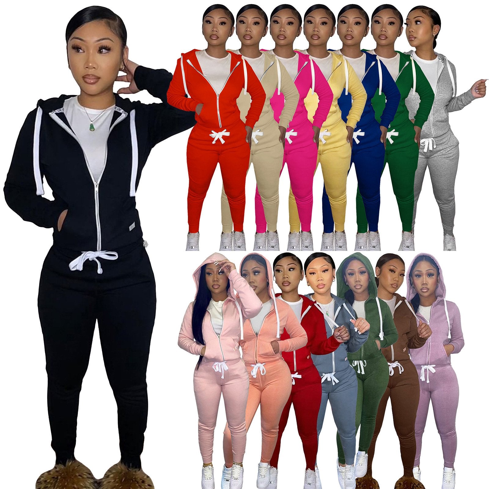 Women's Two-piece Suit for Elegant Commute