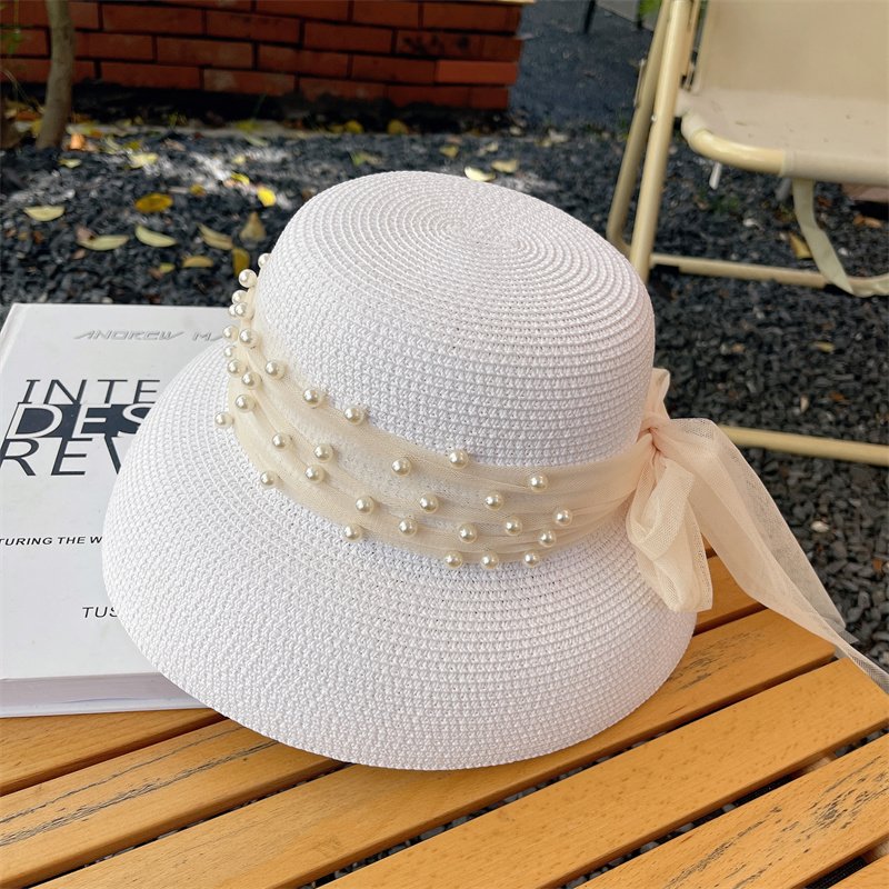 Fashion Women's Bow Mesh Hats