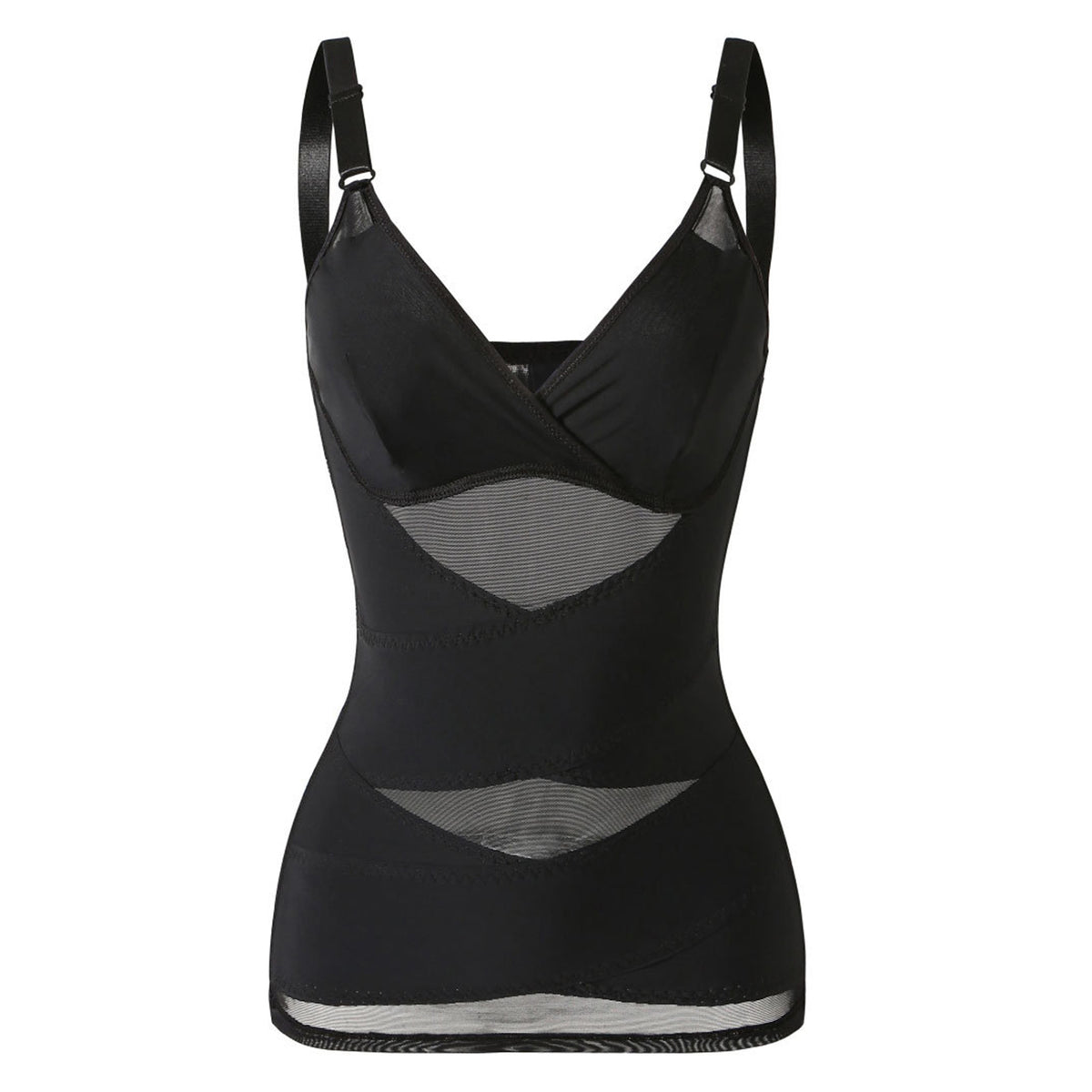 V-neck Jumpsuit Belly Contracting Hip Lift Body Shaping Corset