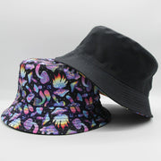 Double Sided Mushroom Fisherman Hat for Women