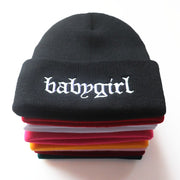 Hip Hop Embroidered Knitted Hat