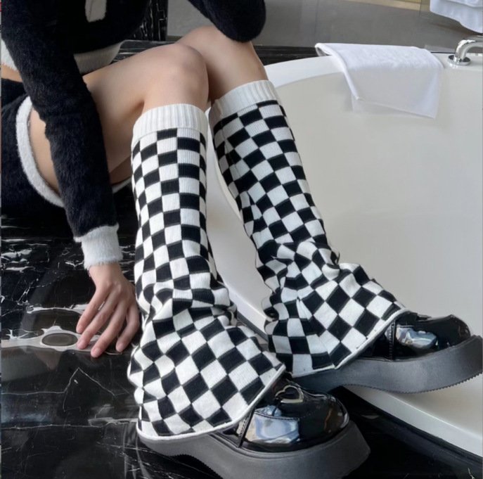 Cool Wide Leg Flare Socks for Women