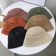 Kids' Foldable Straw Sun Hat
