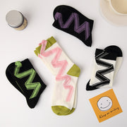Striped Abstract Socks for Women
