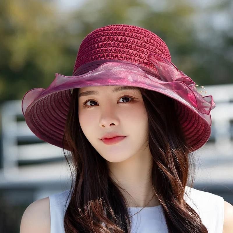 Wide Brim Sun Protection Hat for Women UV Protection