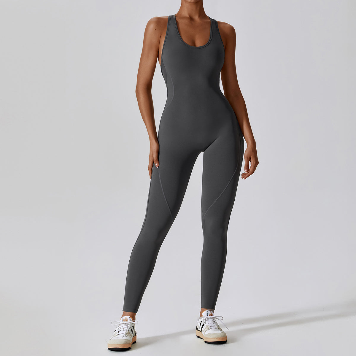 Women's High Elastic One-Piece Yoga Jumpsuit