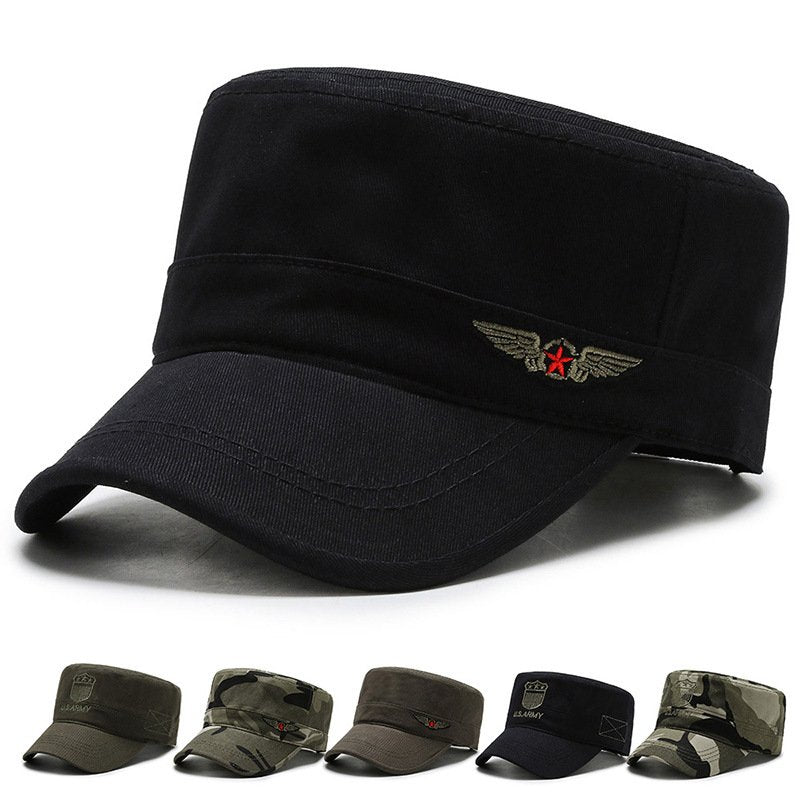 Casual Duck Tongue Hat for Men - Cotton Embroidery