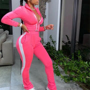 Women's Casual Pocket Jumpsuit Set
