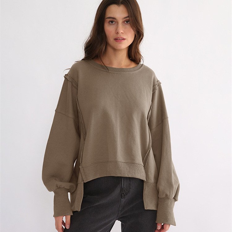 Cozy Loose Fit Sweater Top for Women