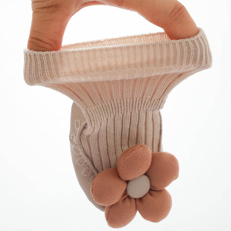 3D Flower Ankle Socks for Women
