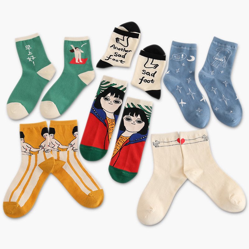 Cute Cartoon Socks for Women