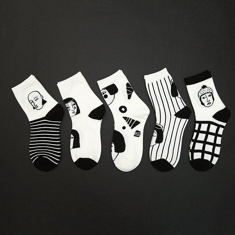 Fall Cartoon Socks for Women
