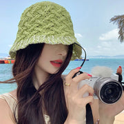 Breathable Summer Bucket Hat for Women