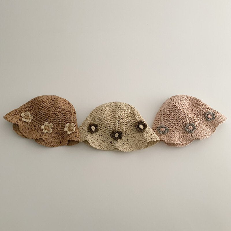 Kids' Sun Protection Straw Hat