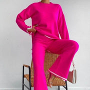 Women's Knit Jumpsuit Set