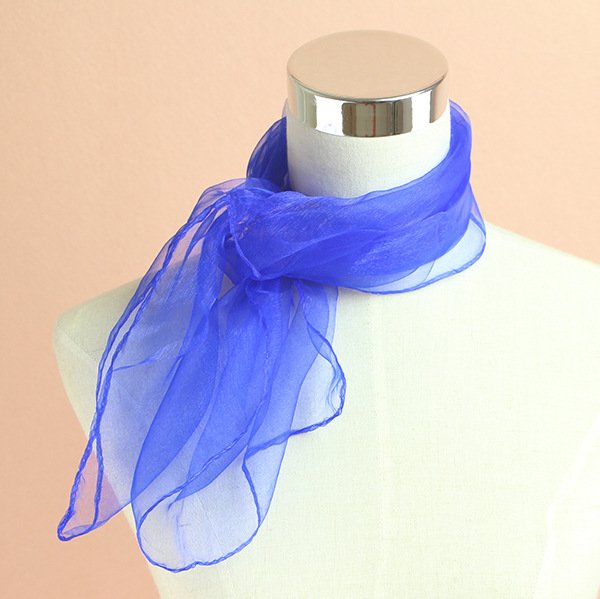 Vibrant Color Chiffon Scarf for Women