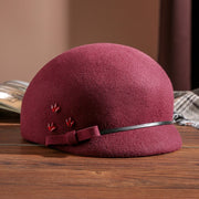 Vintage Bowler Hat for Women - Warm & Stylish