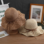 Summer Straw Sun Hat with UV Protection
