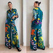 Animal Print Jumpsuit for Women