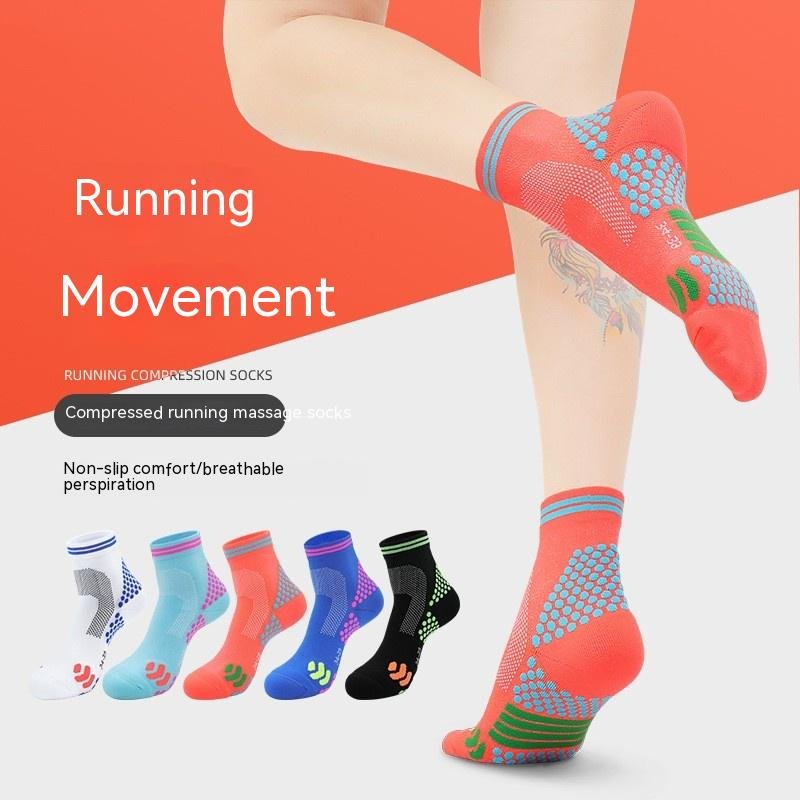 Performance Compression Socks for Cycling and Badminton