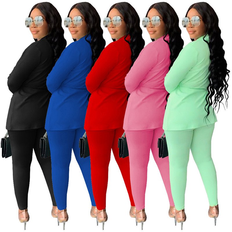 Casual Women's Jumpsuit Set with Drawstring Strap