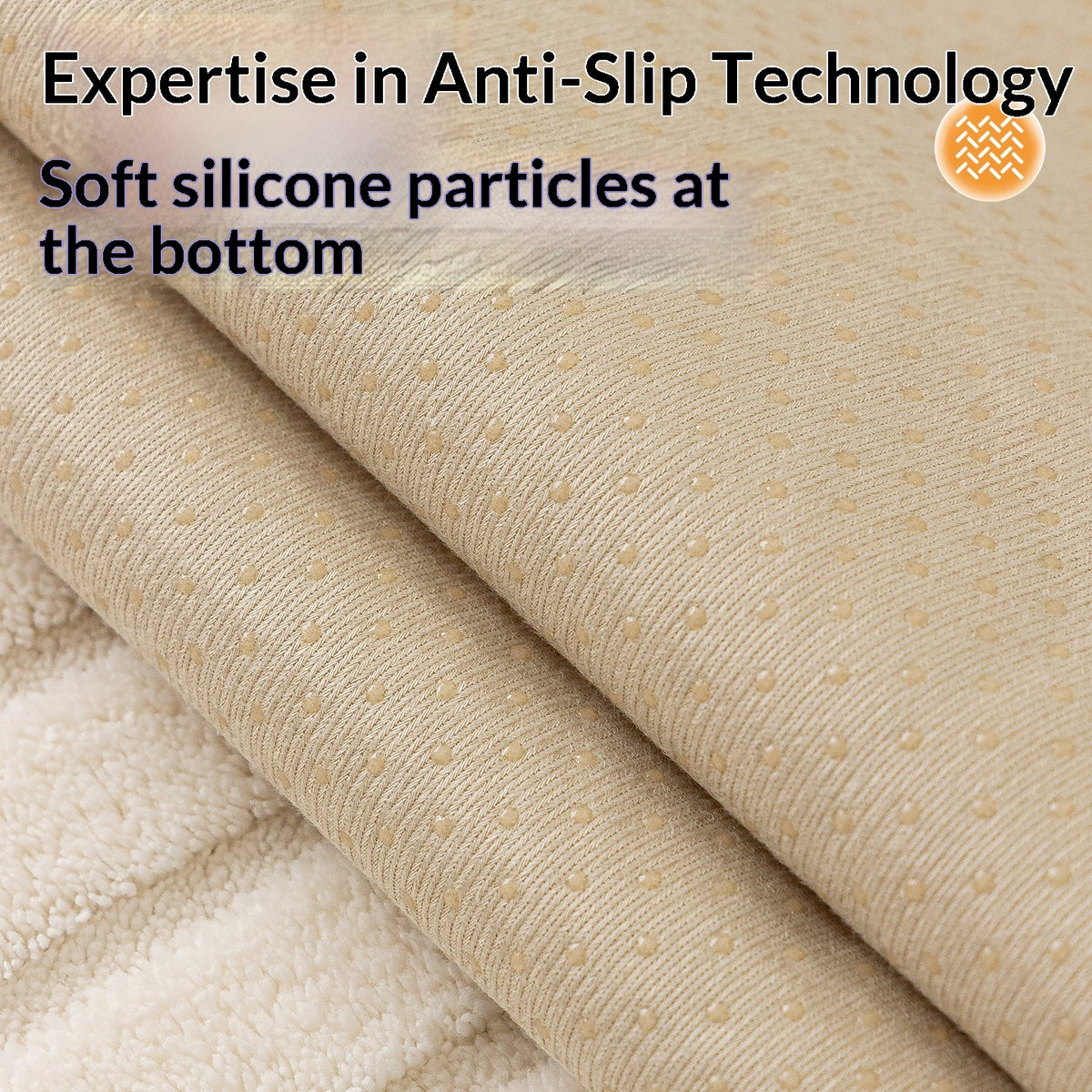 Thickened Cotton Flannel Seat Cushion Covers - Machine Washable & Non-Slip