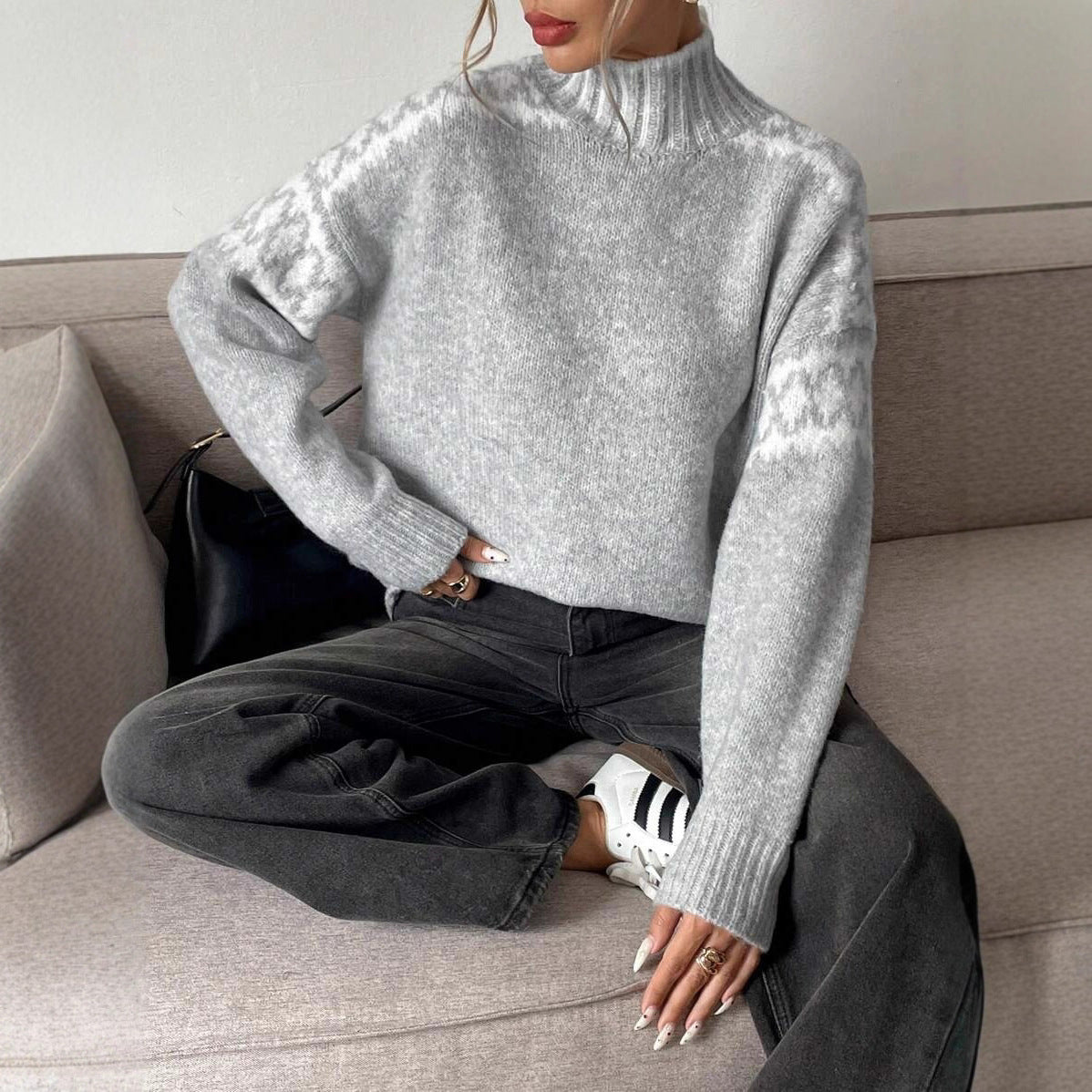 Women's Casual All-match Loose Sweater Sweater