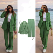 Women's Fashionable Two-Piece Suit Set