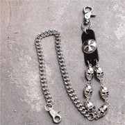 Hip Hop Chain Belt with Zipper