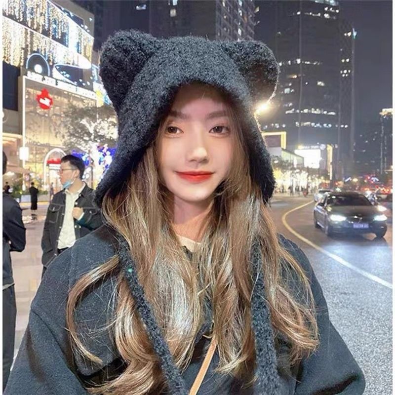 Warm Woolen Knitted Beanie for Women