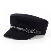 Men's Outdoor Beret, Warm Cotton Hat for Cold Weather