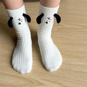 Cute Cartoon Puppy Socks for Women